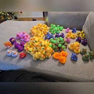 127 Rubber Ducks, Great For Ducking Jeeps, For Duck Pond Game Or Just Collecting